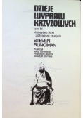 Dzieje wypraw krzyżowych Tom III
