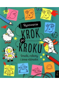 Rysowanie krok po kroku Mikołaje pingwiny i inne zimowe obrazki