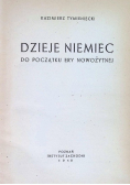Dzieje Niemiec do początku ery nowożytnej 1948 r.