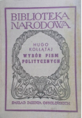 Kołłątaj Wybór pism politycznych