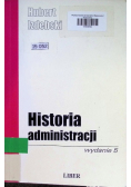 Historia administracji