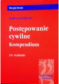 Postępowanie cywilne Kompedium