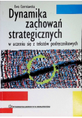 Dynamika zachowań strategicznych w uczeniu się z tekstów podręcznikowych