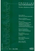 Przegląd Kulturoanawczy Nr 1 Rok 2006