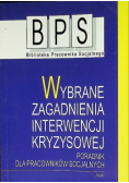 Wybrane zagadnienia interwencji kryzysowej