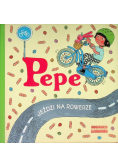 Pepe jeździ na rowerze