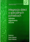 Integracja dzieci o specjalnych potrzebach
