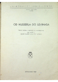 Od Husserla do Levinasa