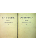 Śniadecki Pisma filozoficzne Tom I i II
