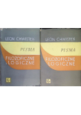 Pisma filozoficzne i logiczne tom I i II