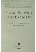 Polski Słownik biograficzny Uzupełnienia i sprostowania do tomów I do XL
