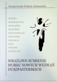 Wrażliwe sumienie wobec nowych wyzwań duszpasterskich