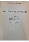 Dwadzieścia lat życia