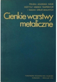 Cienkie warstwy metaliczne