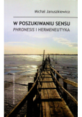 W poszukiwaniu sensu
