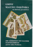 Gminy Masywu Śnieżka na dawnej pocztówce