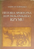 Historia społeczna republikańskiego Rzymu