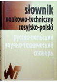 Słownik naukowo techniczny rosyjsko polski z suplementem