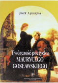 Twórczość poetycka Maurycego Gosławskiego