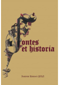 Fontes et historia