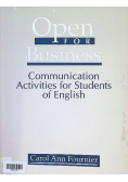 Open for Business: Communication Activities for Students of English