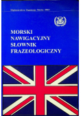 Morski nawigacyjny słownik frazeologiczny