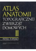 Atlas Anatomii topograficznej zwierząt domowych Tom II