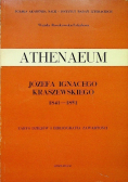 Athenaeum Józefa Ignacego Kraszewskiego 1841 - 1851
