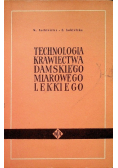 Technologia krawiectwa damskiego miarowego lekkiego