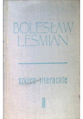 Szkice literackie