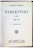 Mickiewicz Pamiętniki Tom I 1926 r