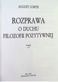 Rozprawa o duchu filozofii pozytywnej