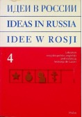 Idee w Rosji Tom 4