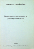 Nowotestamentowe promienie w pierwszej księdze Biblii