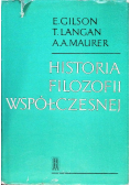 Historia filozofii współczesnej