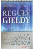 Reguły giełdy