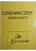 Dzienniczek perkusisty plus autograf Budziaszka