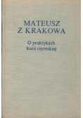 O praktykach kurii rzymskiej