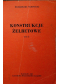 Konstrukcje Żelbetowe Tom II