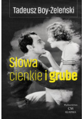 Słowa cienkie i grube
