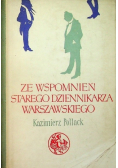 Ze wspomnień starego dziennikarza warszawskiego
