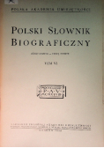 Polski słownik biograficzny Tom VI, 1948 r.