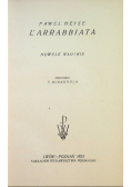 L arrabbiata Nowele włoskie 1923 r.
