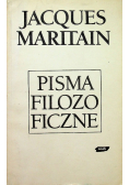 Maritain Pisma Filozoficzne