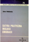 Satyra Polityczna Wielkiej Emigracji