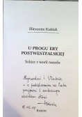 U progu ery postwestfalskiej