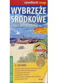 Wybrzeże Środkowe część wschodnia mapa turystyczna 1:50 000