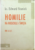 Homilie na niedziele i święta rok A B C