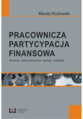 Pracownicza partycypacja finansowa