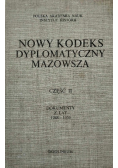 Nowy kodeks dyplomatyczny  Mazowsza część II